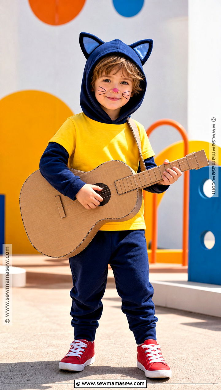 Pete The Cat Costume With Yellow Shirt - 40 book character costumes for kids
