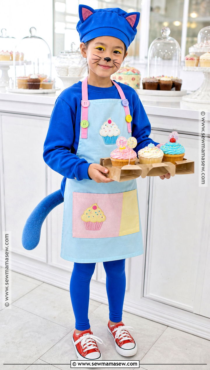 Pete The Cat Cupcake Baker Costume - 30 pete the cat halloween costume ideas