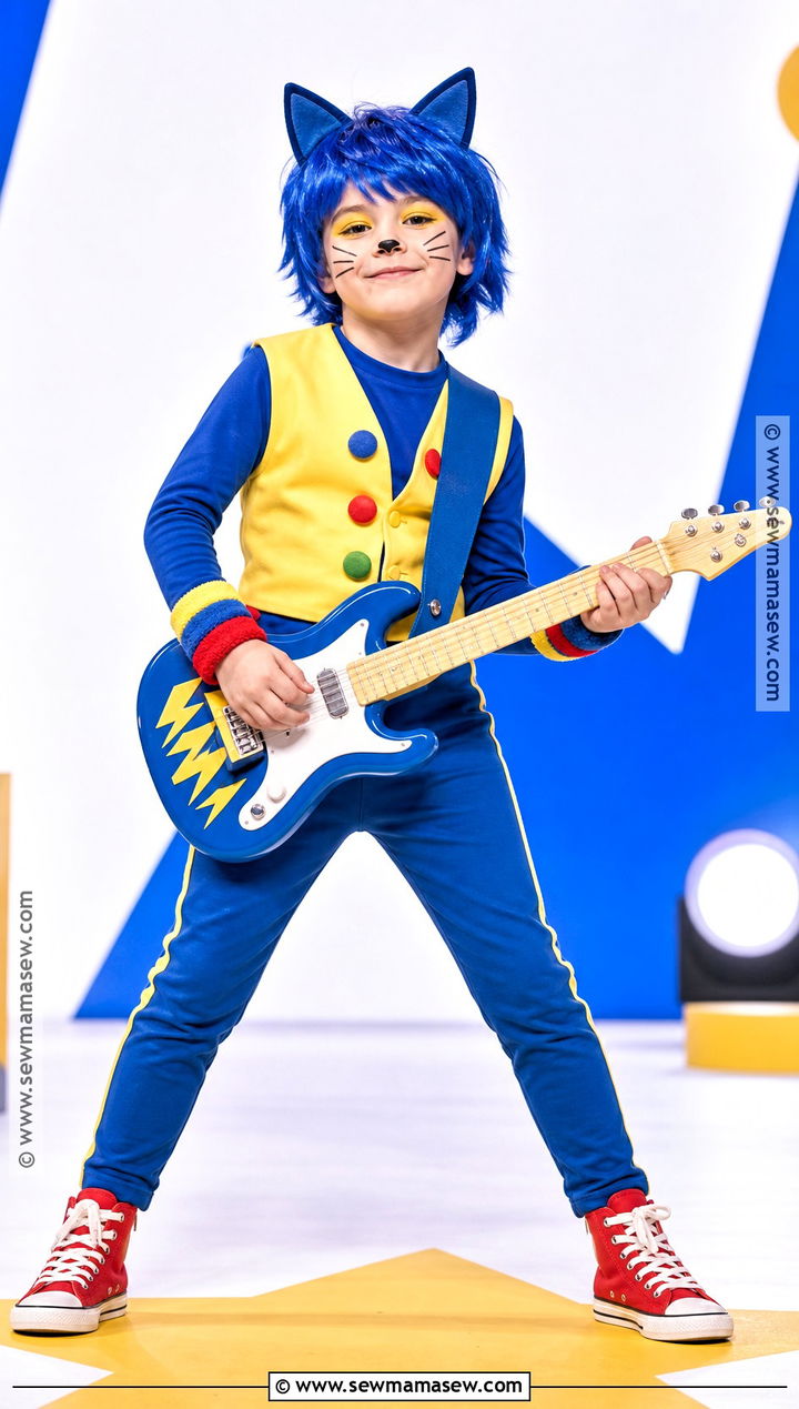 Pete The Cat Rock Star Costume - 30 pete the cat halloween costume ideas