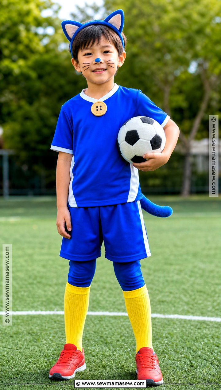 Pete The Cat Soccer Player Costume - 30 pete the cat halloween costume ideas