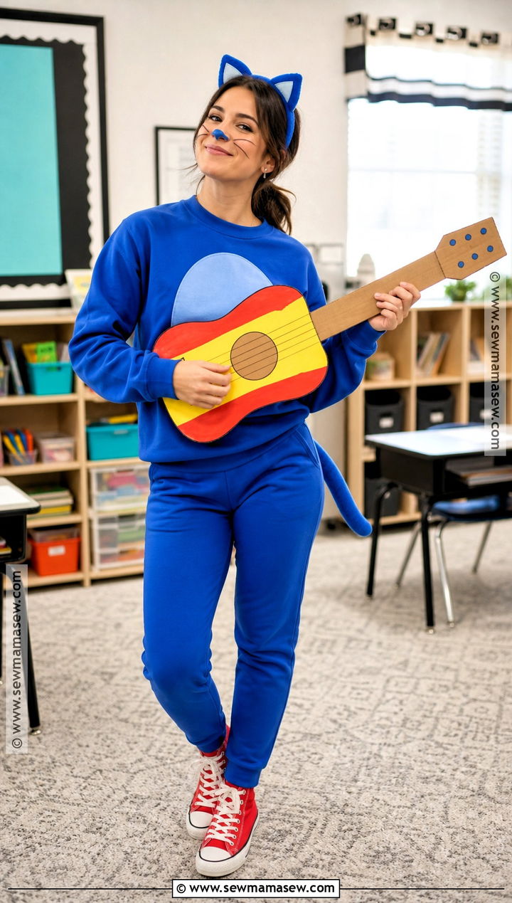 Pete The Cat Teacher Costume - 30 teacher costumes for halloween