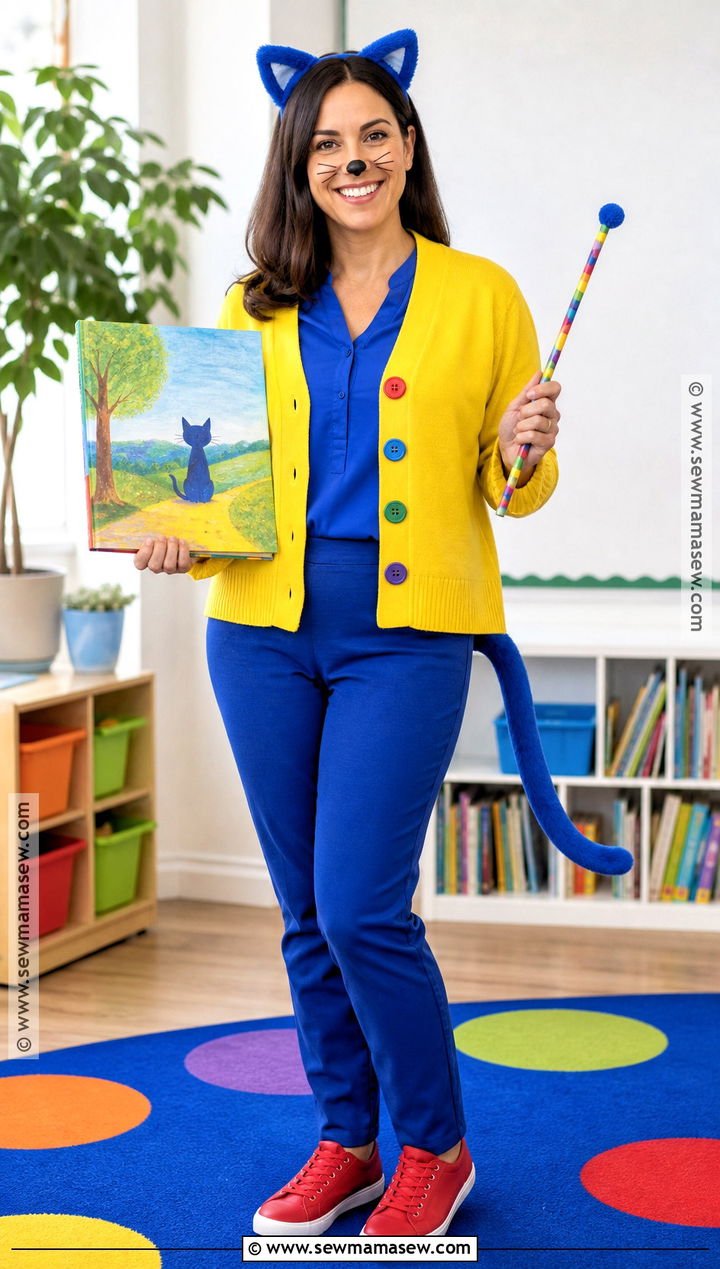 Pete The Cat Teacher Costume - 30 pete the cat halloween costume ideas