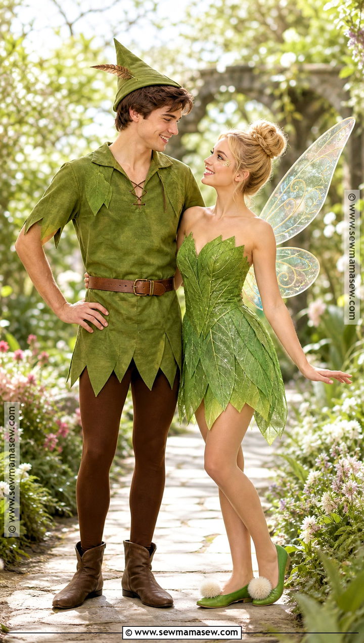 Peter Pan And Tinker Bell Costume - 30 costumes for 2
