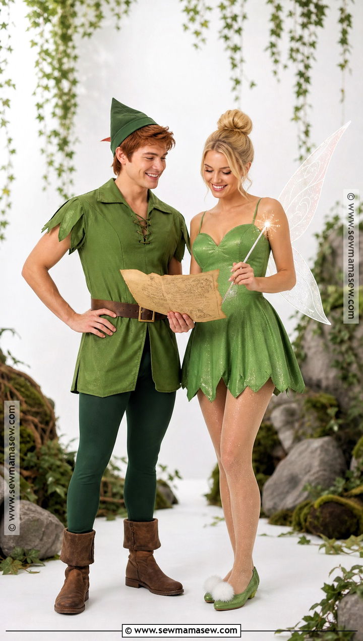 Peter Pan And Tinker Bell Costume - 30 two person costume ideas