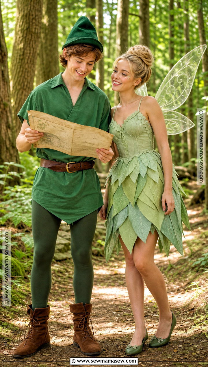 Peter Pan And Tinker Bell Duo Costume - 30 costume duo ideas
