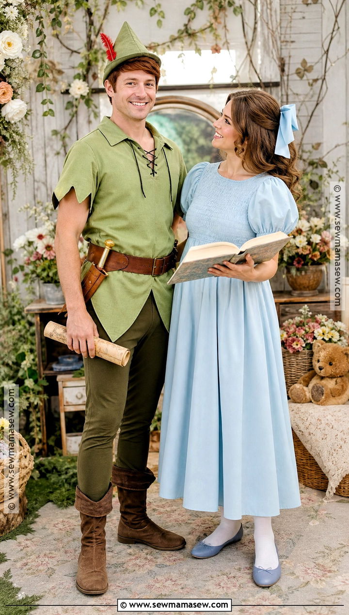 Peter Pan And Wendy Couple Costume - 40 peter pan costume ideas