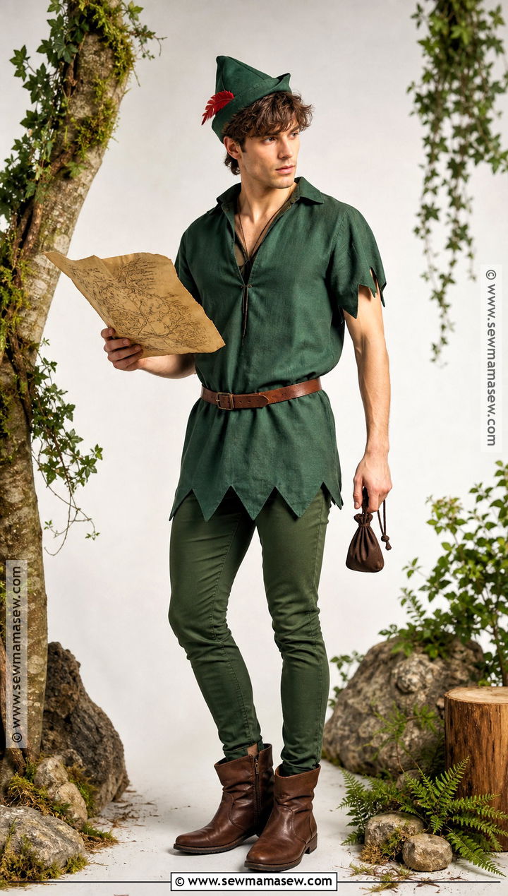 Peter Pan Costume - 35 book characters costumes