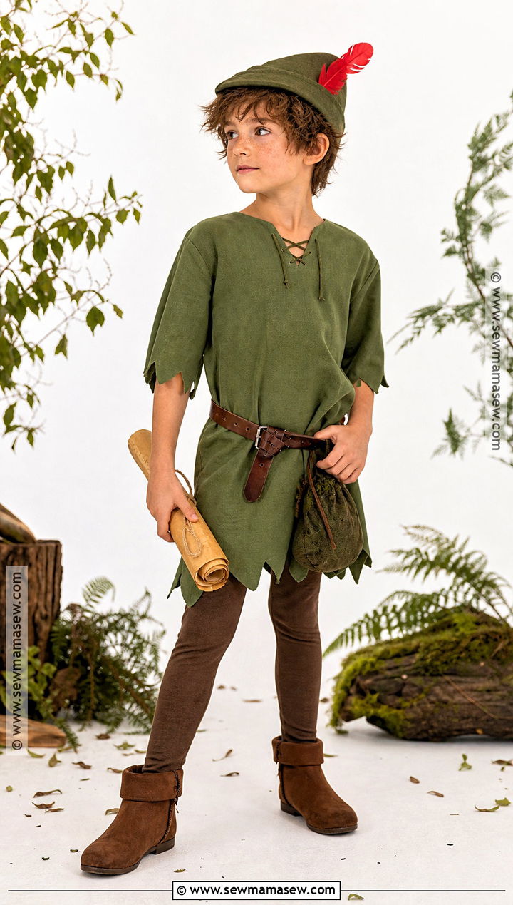 Peter Pan Costume - 40 book characters dress up ideas