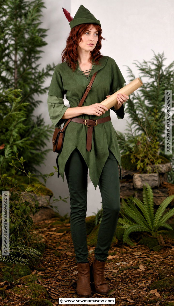 Peter Pan Costume With Green Tunic - 30 disney dress up ideas