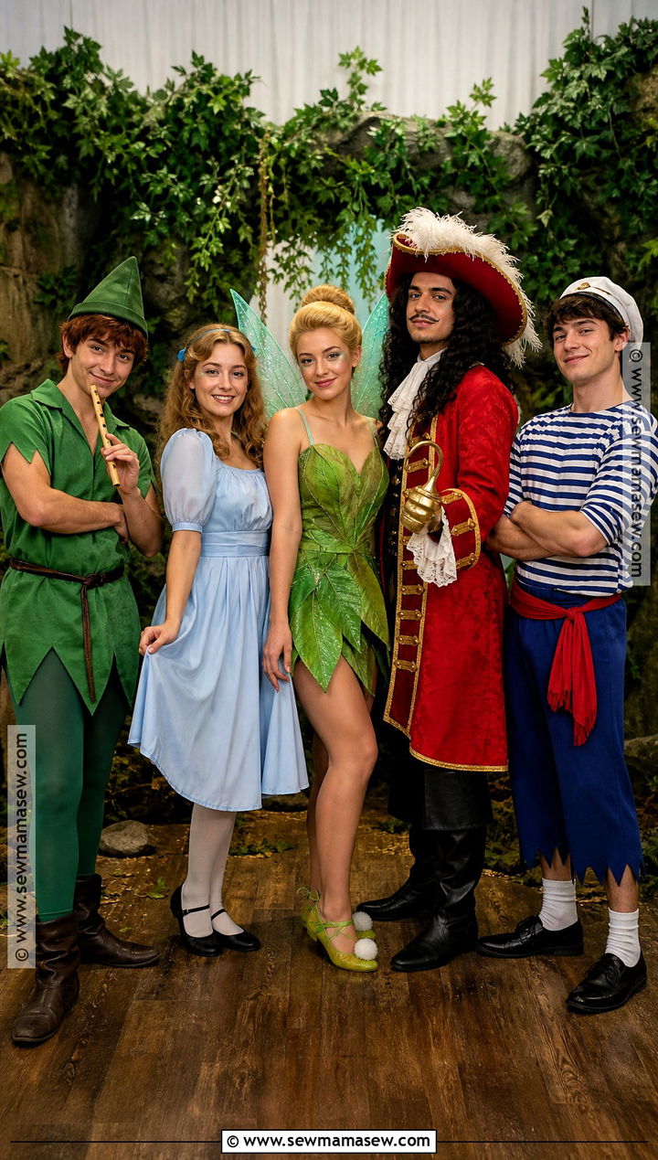 Peter Pan Disney Group Costume - 30 disney group costumes