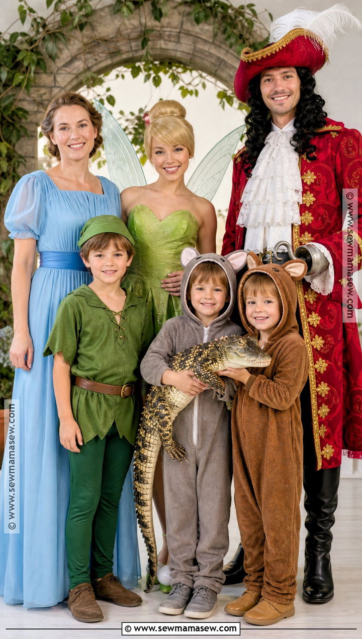Peter Pan Family Costume - 45 family costume ideas