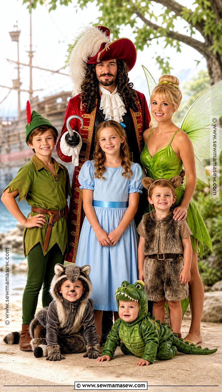 Peter Pan Family Costume - 45 family costumes