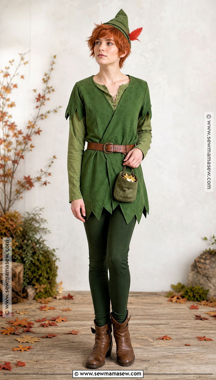 Peter Pan Green Costume - 45 red hair halloween costumes