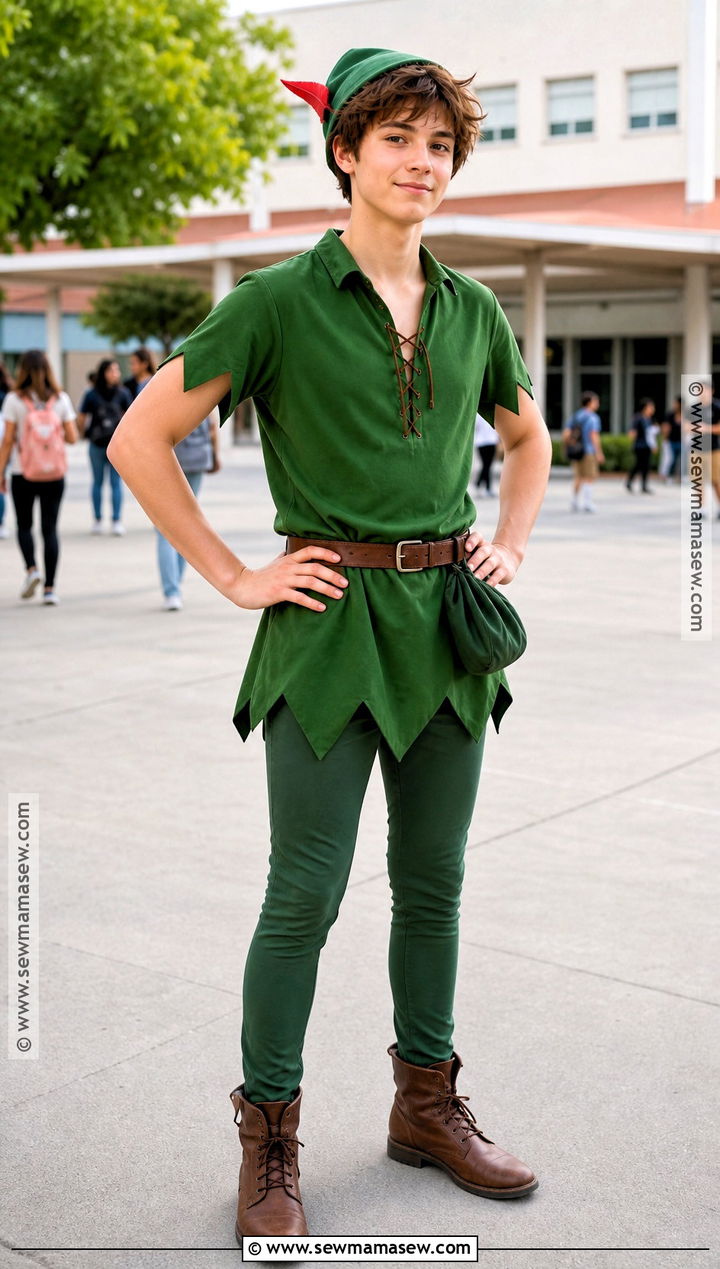 Peter Pan School Costume - 30 Disney Dress Up Day School Ideas