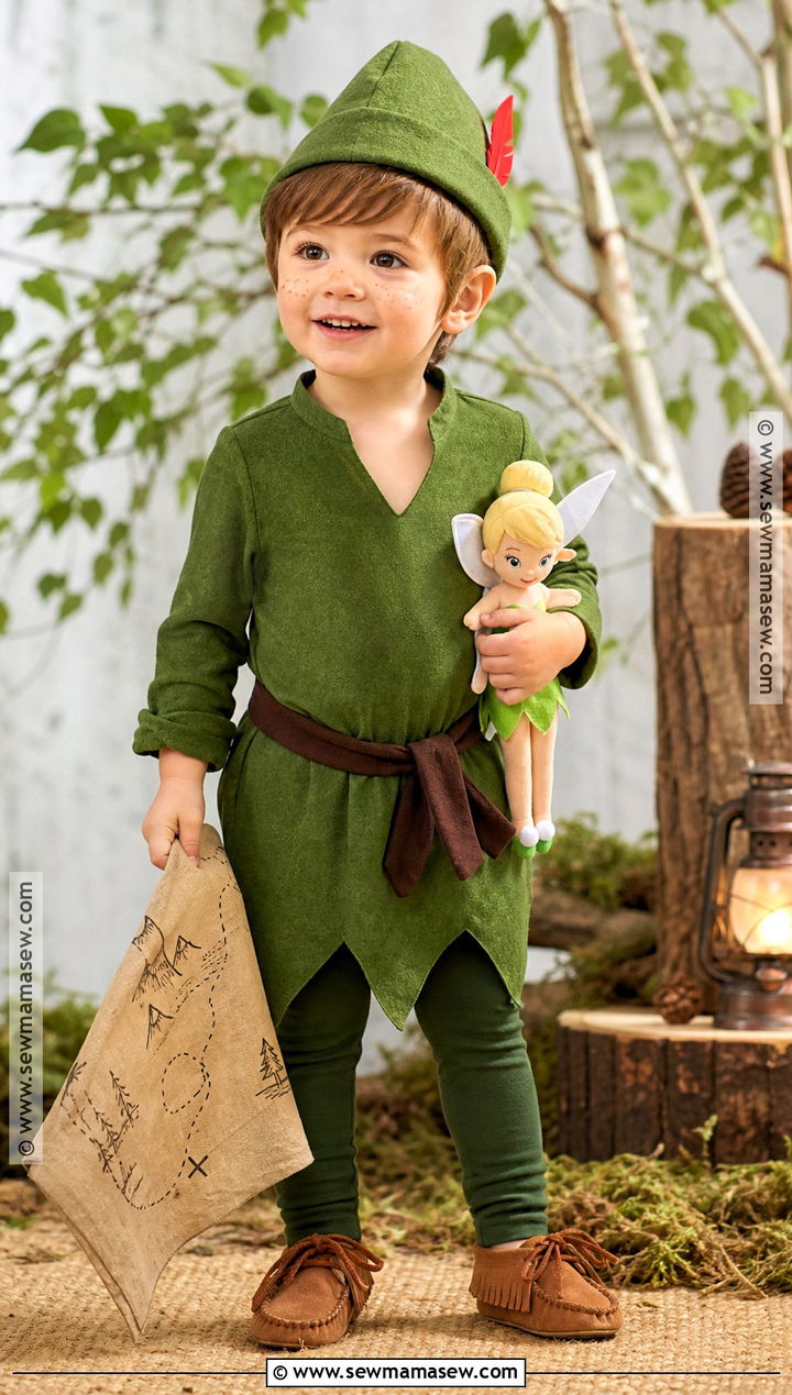 Peter Pan Toddler Boy Halloween Costume - 30 toddler boy halloween costume ideas