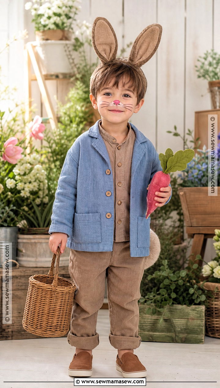 Peter Rabbit Costume - 35 kids book character costumes
