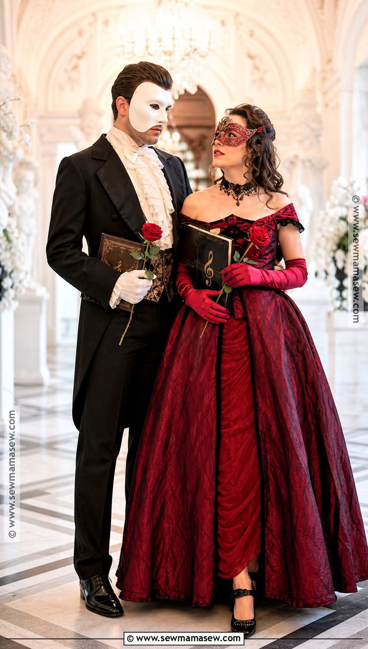 Phantom Couple Masquerade Costume - 35 masquerade halloween costumes