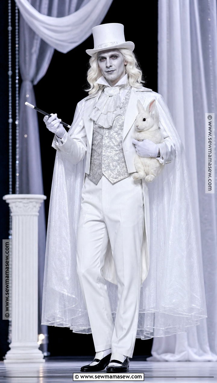 Phantom Magician Ghost Costume - 35 ghost halloween costume ideas