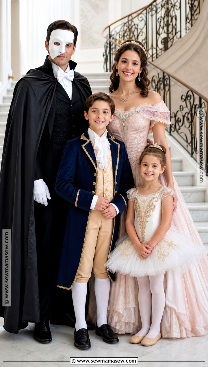 Phantom Of The Opera Family Costume - 40 phantom of the opera costumes