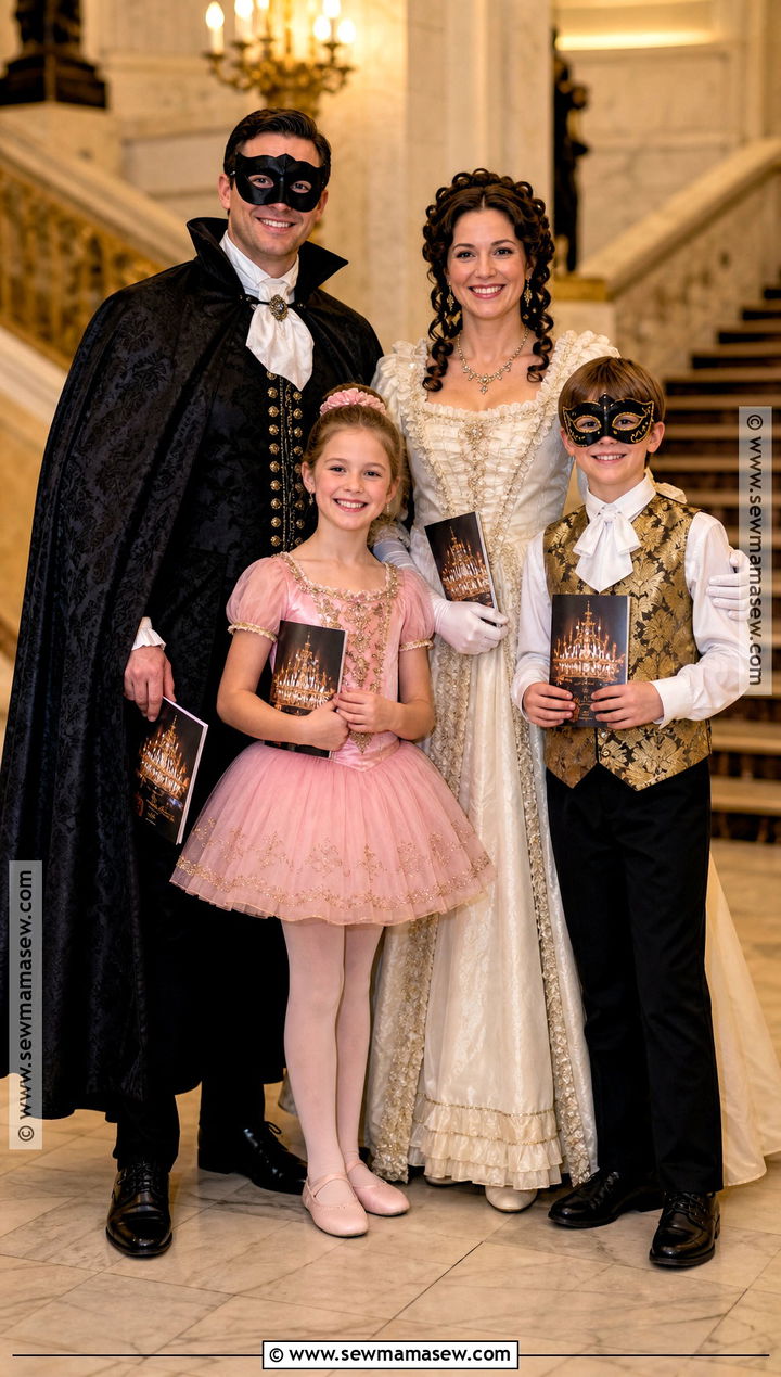 Phantom Of The Opera Family Costume - 30 Phantom Of The Opera Halloween Costumes