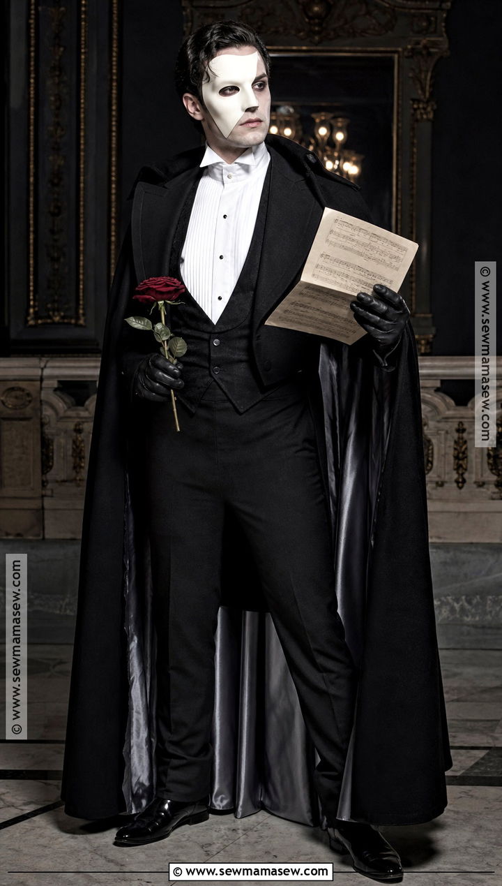 Phantom Opera Singer Cosplay - 30 scary cosplay ideas