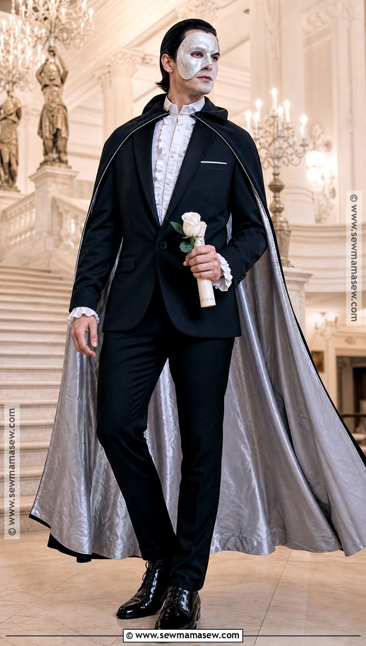 Phantom Opera Singer Costume - 40 scary halloween costume ideas