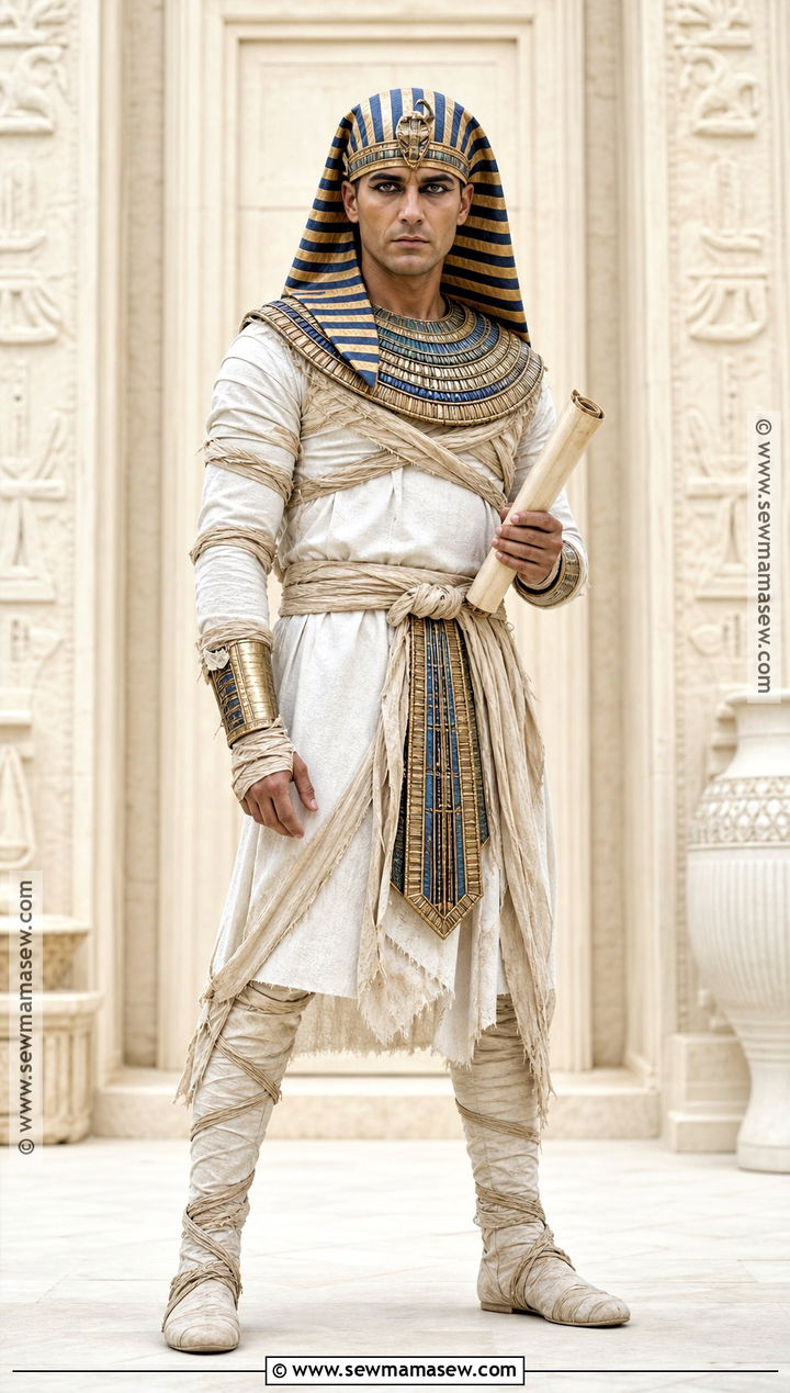 Pharaoh Mummy Outfit For Men - 30 Mummy Outfit Ideas