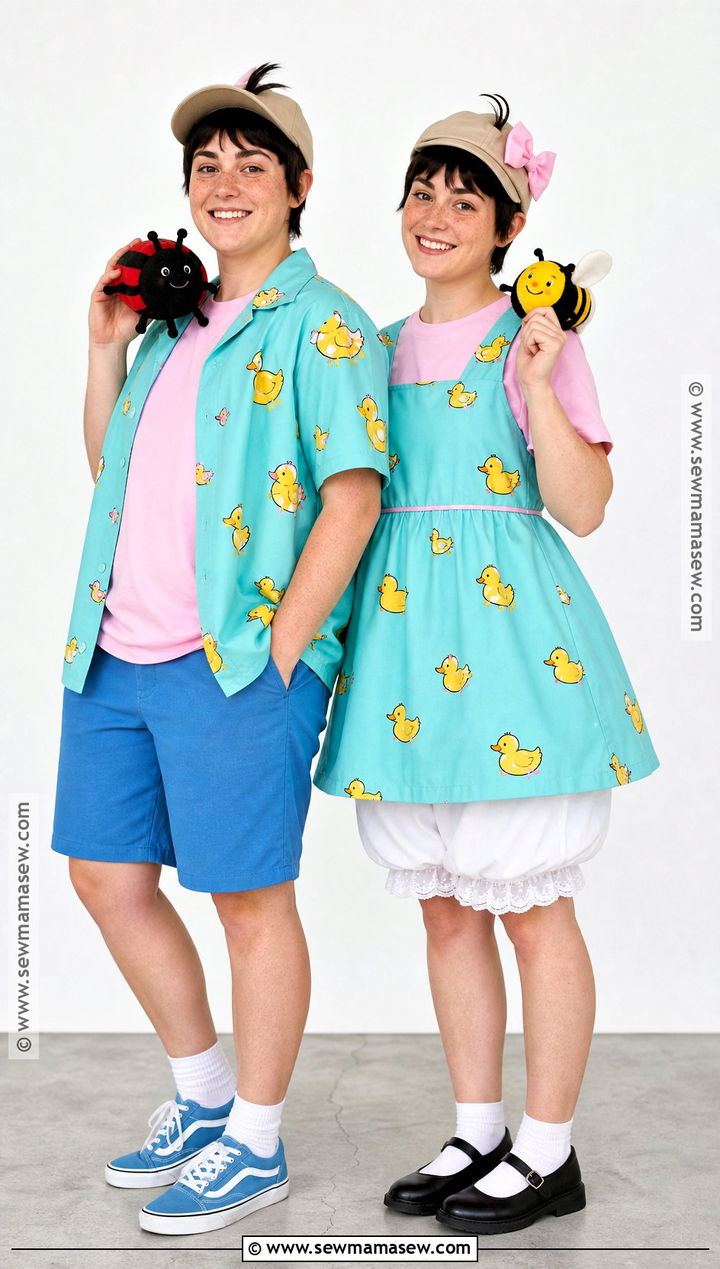Phil And Lil Rugrats Duo Costume - 30 rugrats costume ideas
