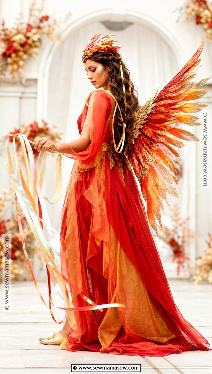 Phoenix Red Dress Costume - 30 red dress costume ideas