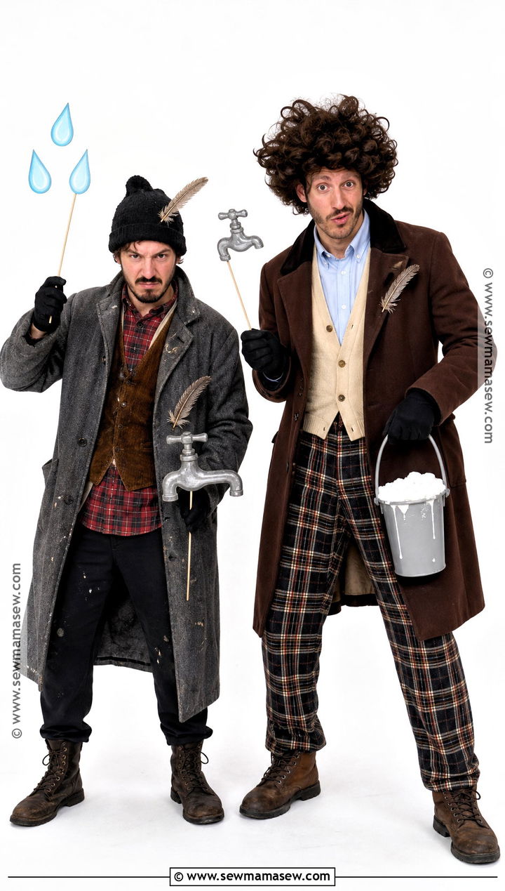 Photo Booth Harry And Marv Costume - 30 Harry And Marv Home Alone Costume Ideas