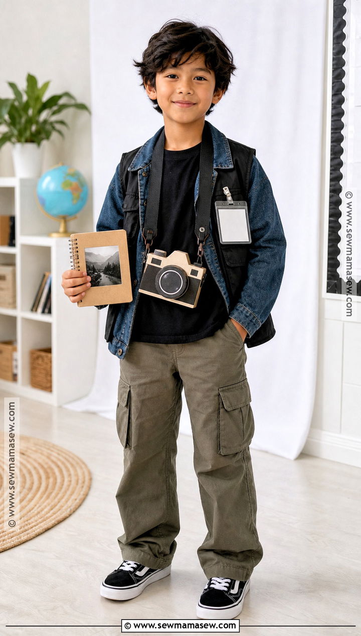 Photographer Career Day Costume - 30 career day costumes for kids