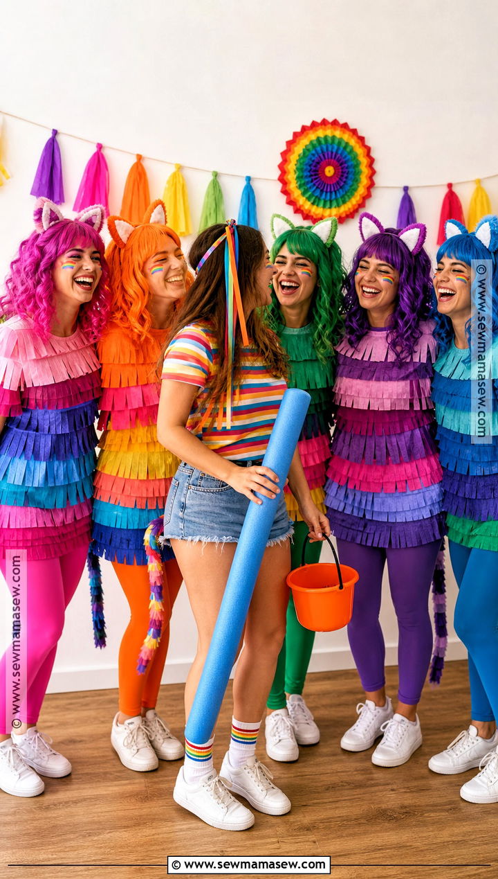 Piata Party Group Costume - 35 Funny Group Halloween Costumes