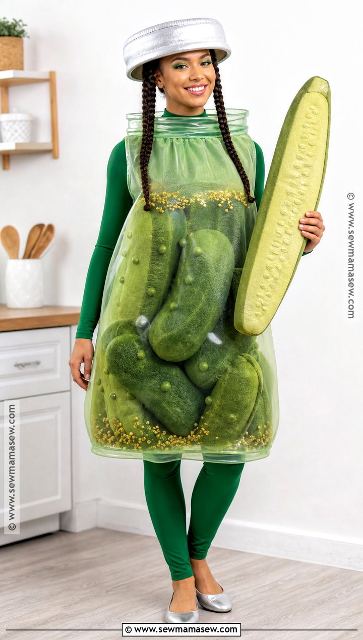 Pickle Jar Costume - 50 niche halloween costumes