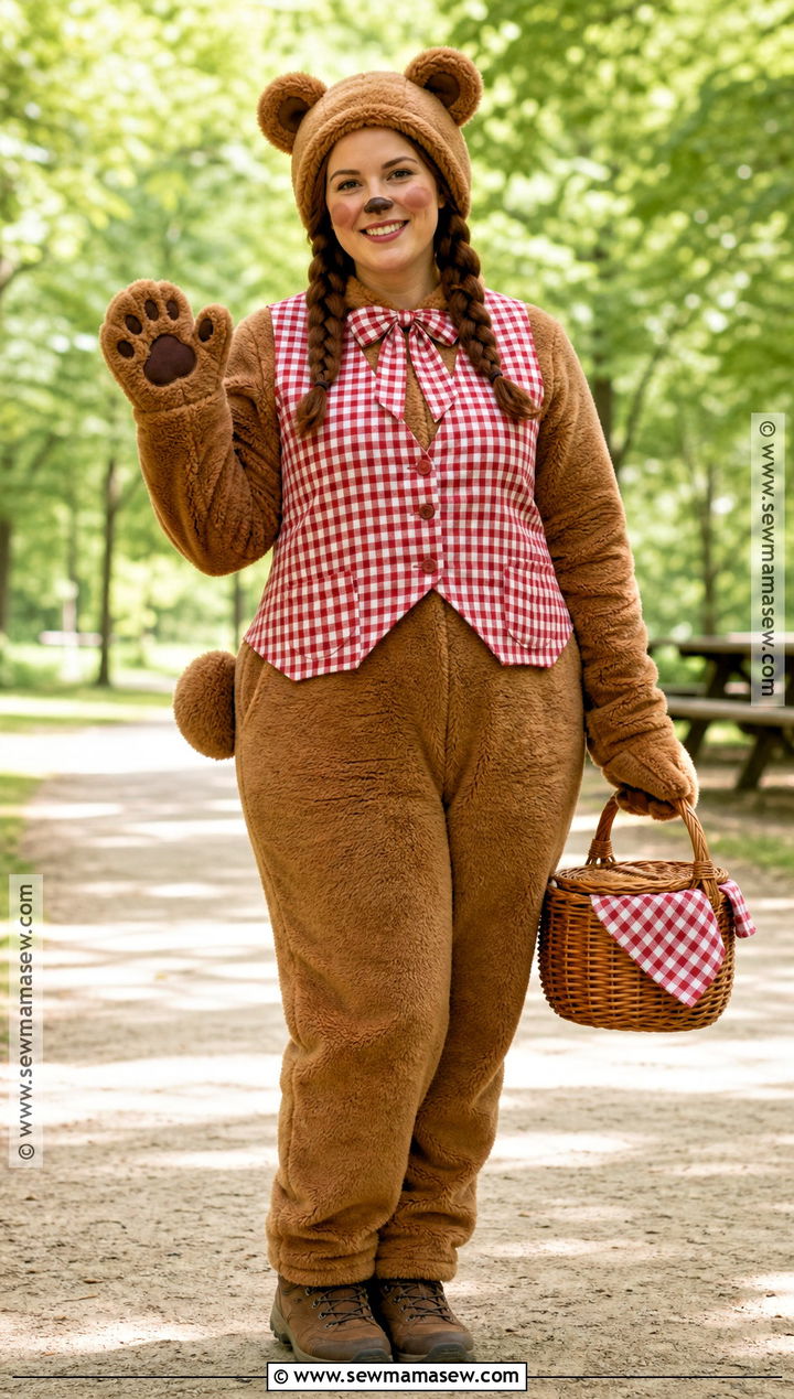 Picnic Teddy Bear Costume - 35 teddy bear costume ideas