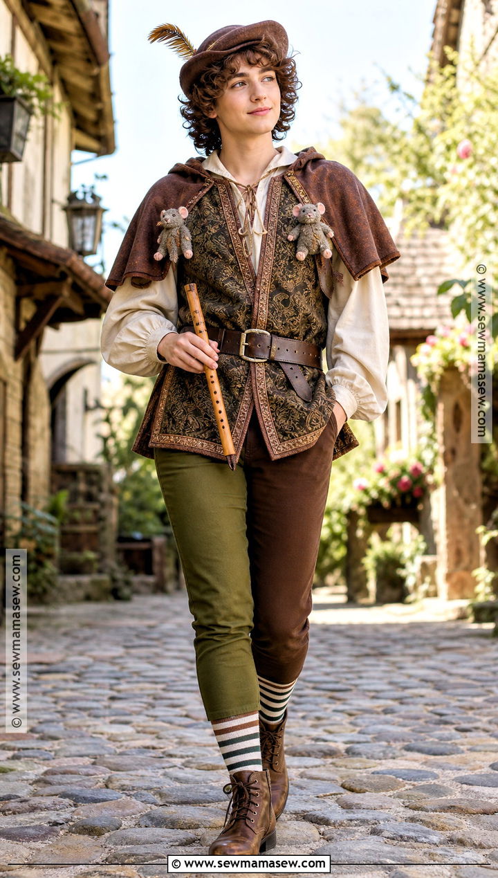 Pied Piper Fairy Tale Costume - 30 Fairy Tale Costumes