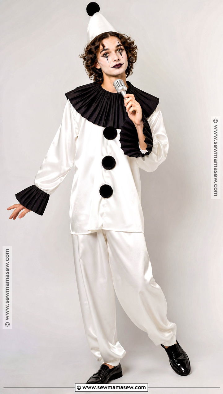 Pierrot Clown Harryween Harry Styles Costume - 30 Harry Styles Costume