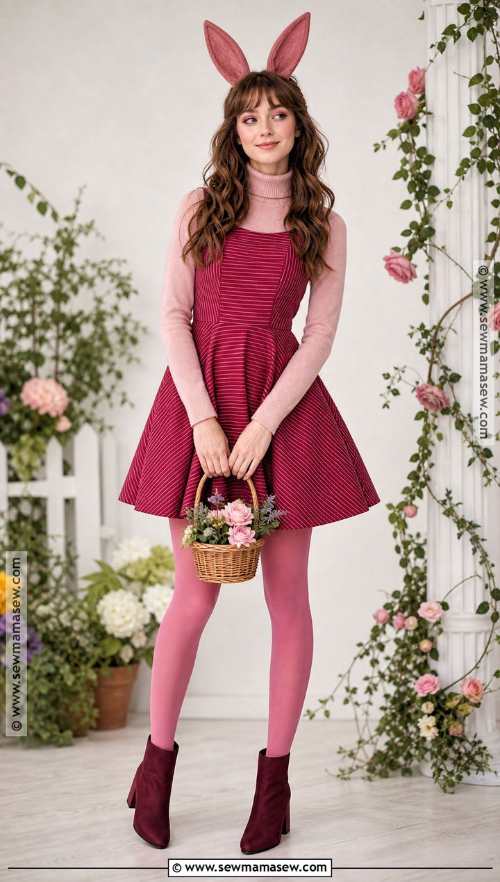 Piglet Pink Dress Costume - 40 winnie the pooh costumes