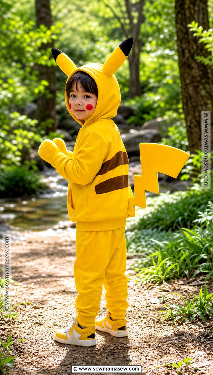 Pikachu Costume With Yellow Ears - 30 best fancy dress costumes for kids