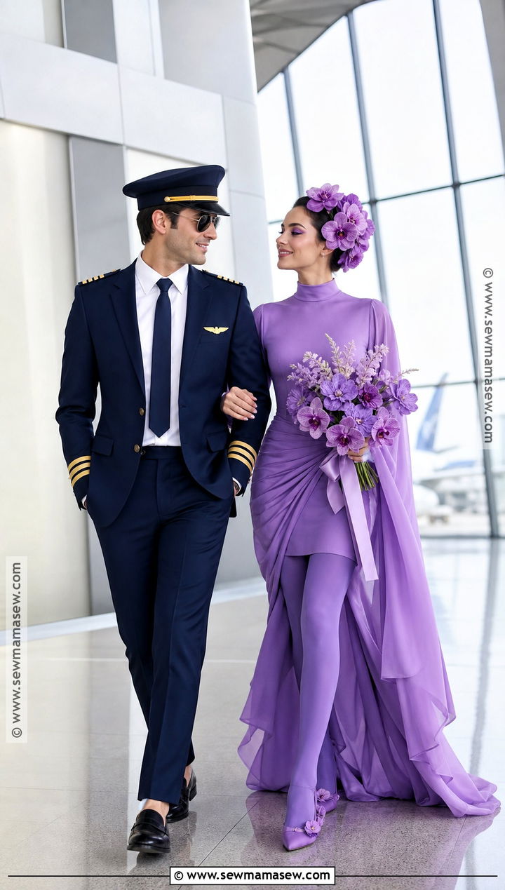 Pilot And Violet Costume - 50 rhyme without reason costume ideas