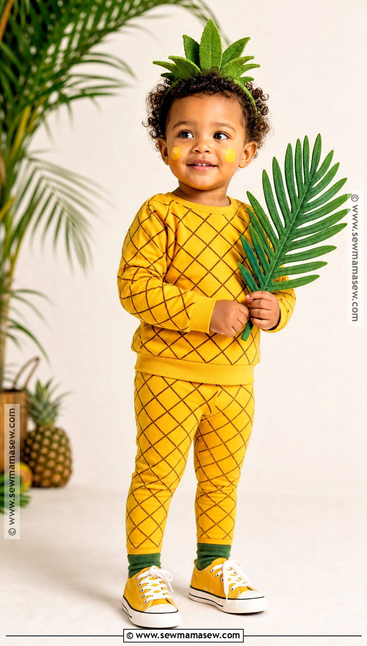 Pineapple Toddler Costume - 35 toddler costumes