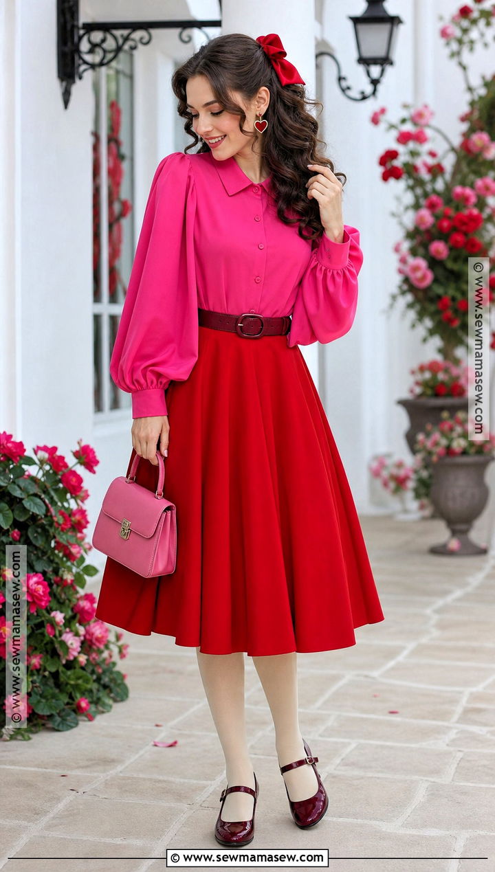 Pink And Red Love Witch Outfit - 30 love witch outfit ideas