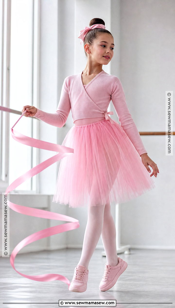 Pink Ballerina Costume - 40 girl costumes