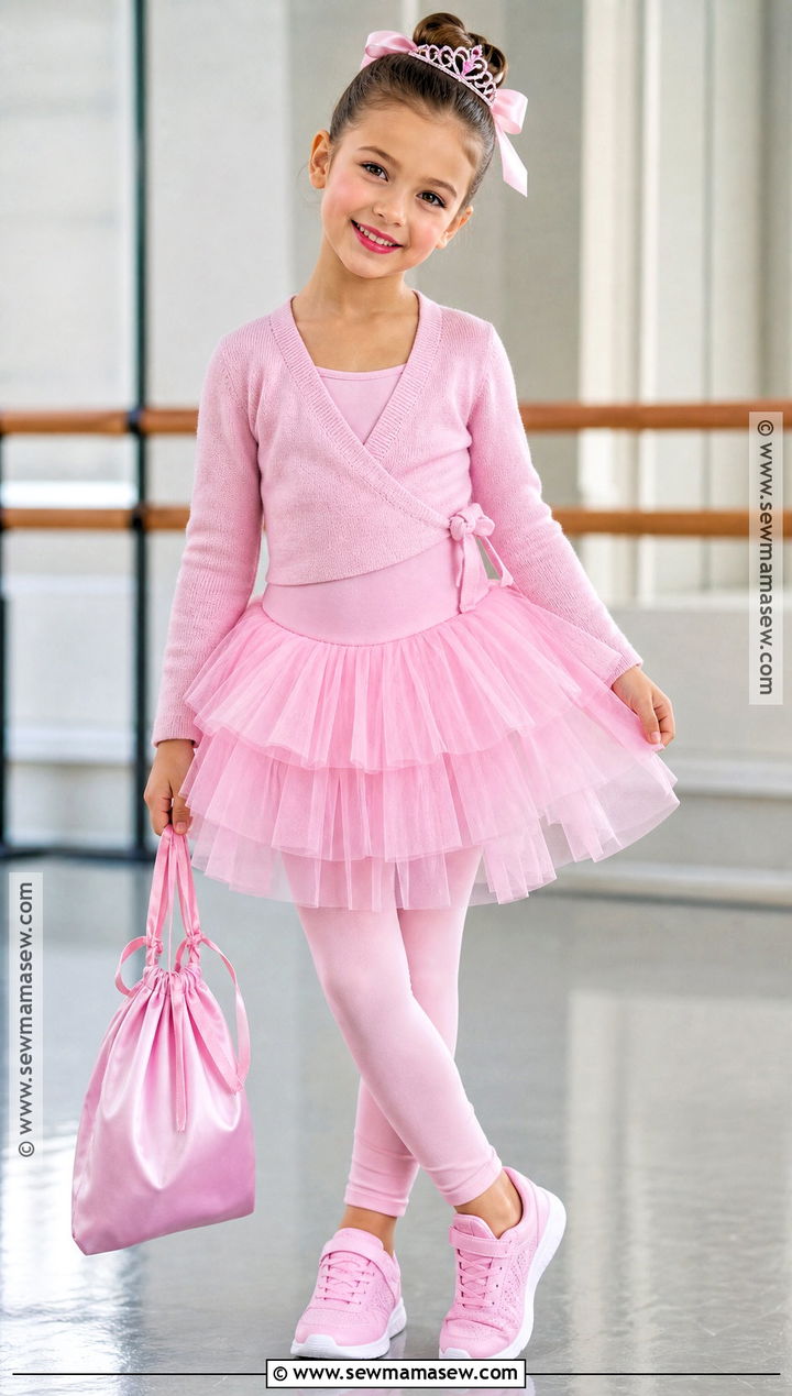 Pink Ballerina Costume For Girls - 30 girl halloween costumes for kids