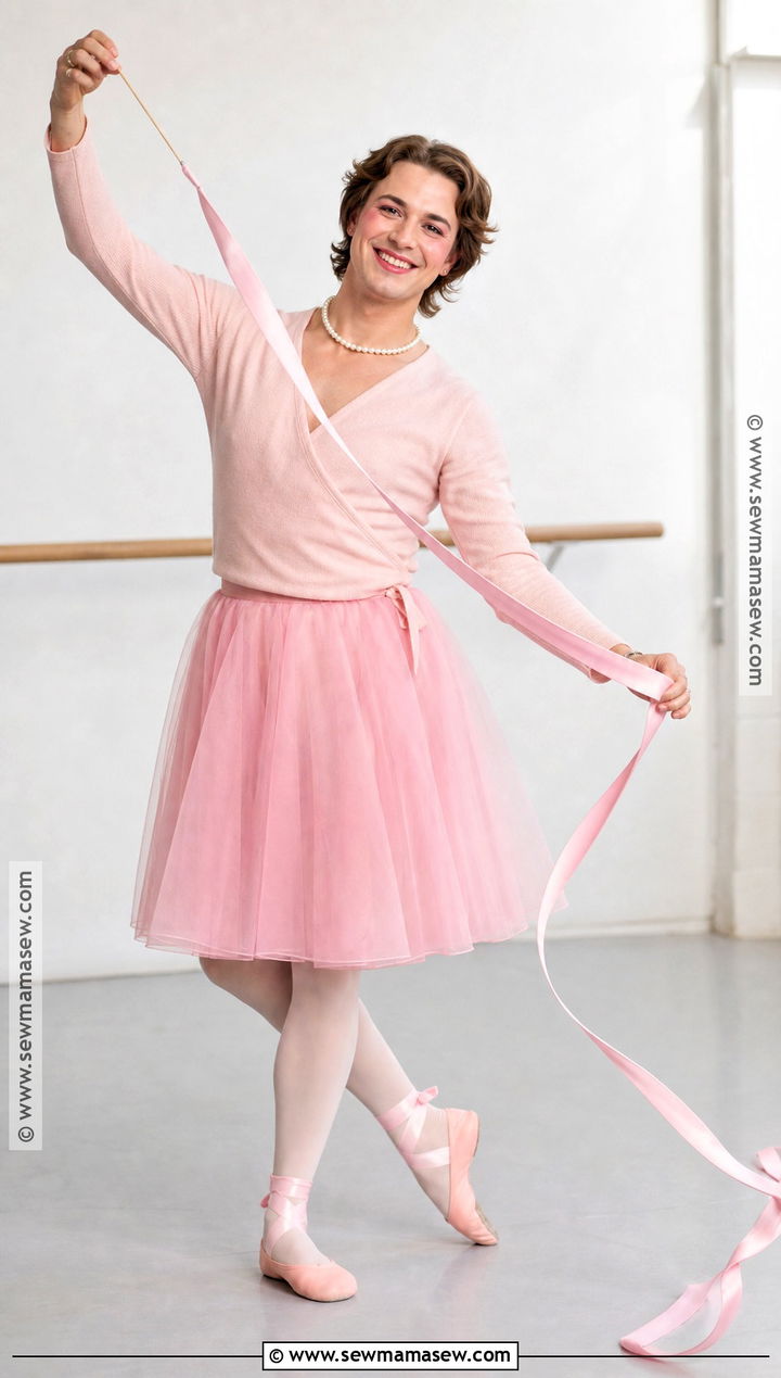 Pink Ballet Costume From SNL - 30 Harry Styles Costume