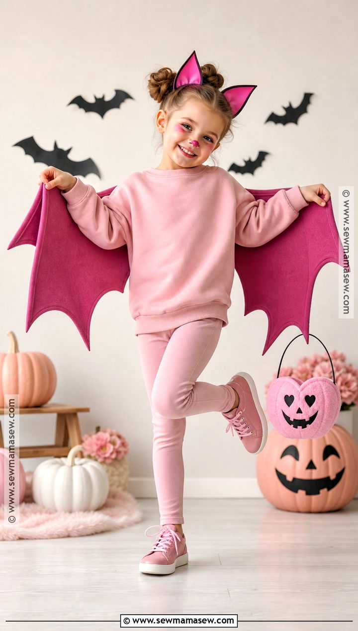 Pink Bat Costume - 30 bat costume ideas for kids