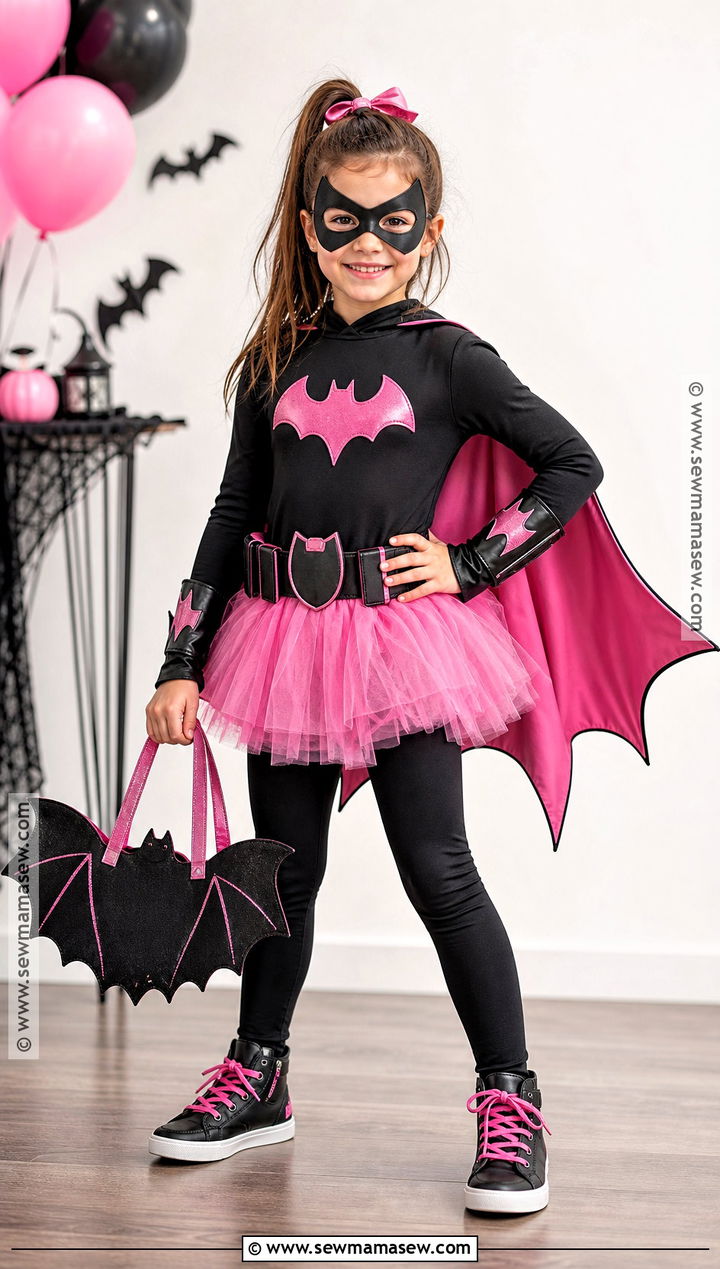 Pink Batgirl Costume - 35 batman costume ideas for girls
