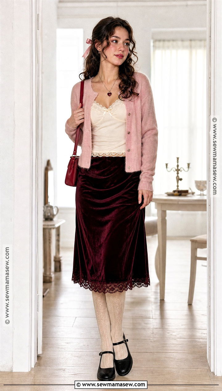 Pink Cardigan Love Witch Outfit - 30 love witch outfit ideas