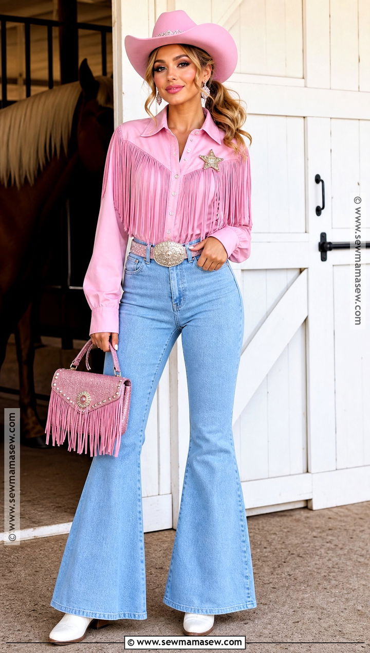 Pink Cowgirl Costume - 30 Creative Costume Ideas for Women