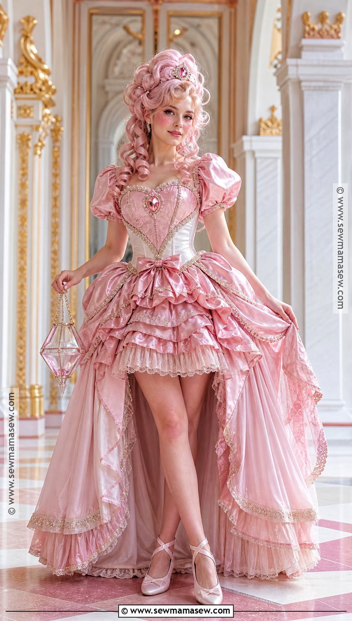 Pink Diamond Costume With Pink Hair - 35 pink hair costume ideas