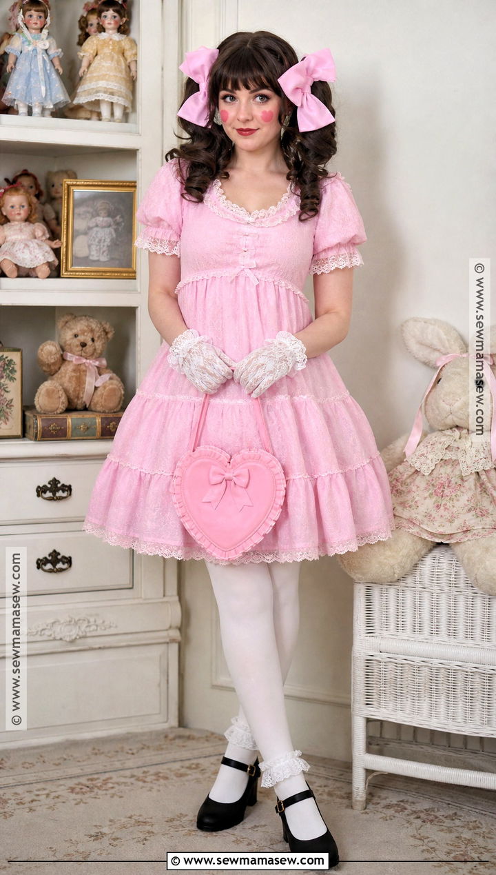Pink Doll Dress Costume - 30 pink dress costume ideas